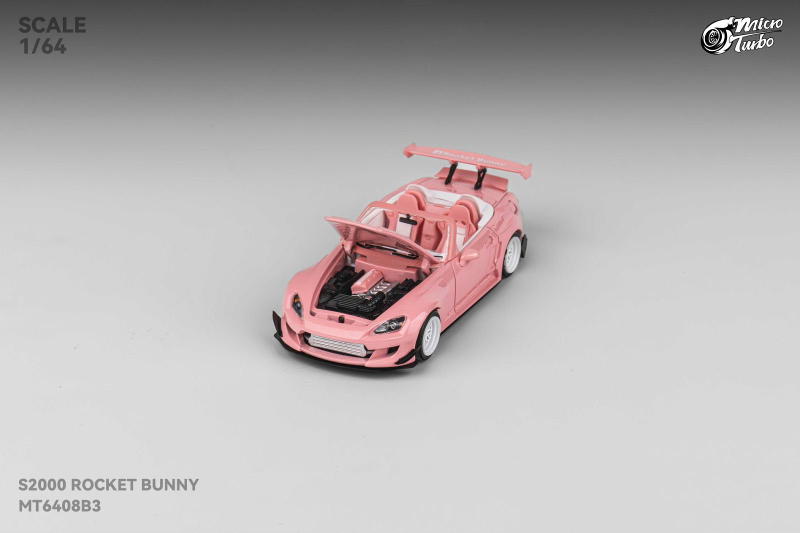 Microturbo 1:64 Honda S2000 Rocket Bunny 2025 Valentine's Day