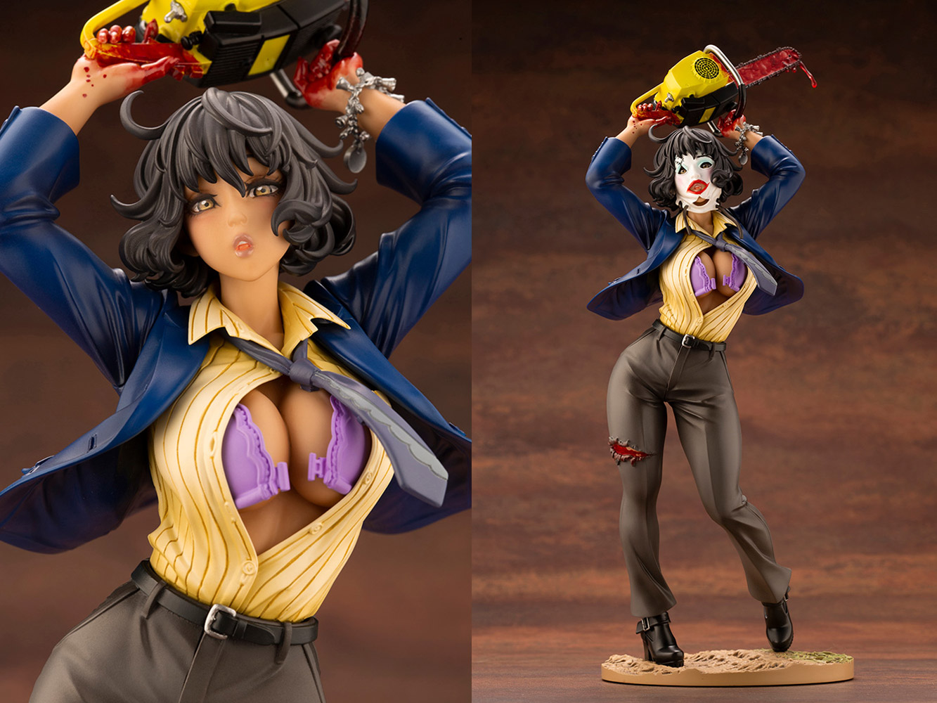 悪魔のいけにえ』レザーフェイス美少女フィギュア 第二弾は