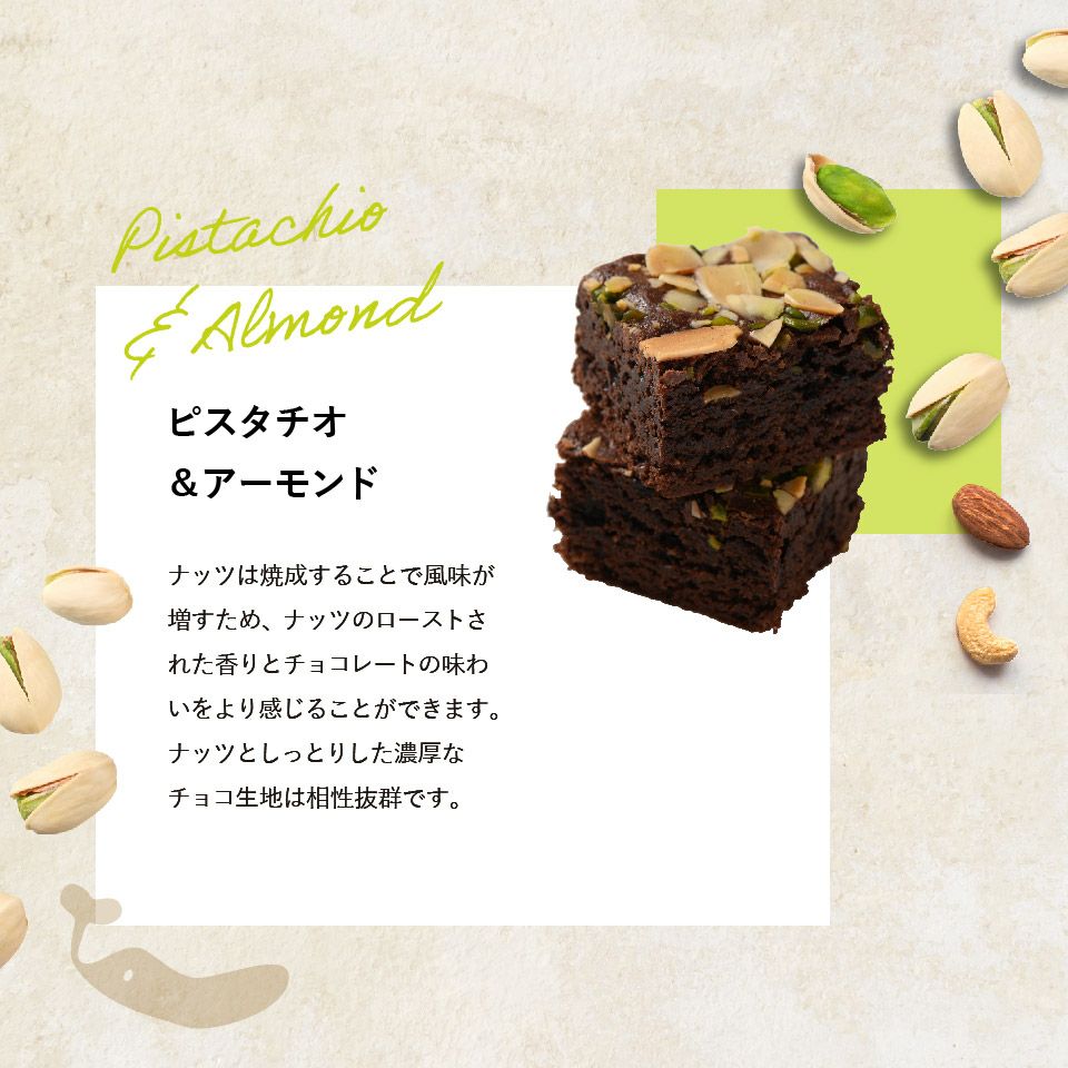 ナッツとドライフルーツの 贅沢ブラウニー 16個《HFNB-16》｜公式ホシ