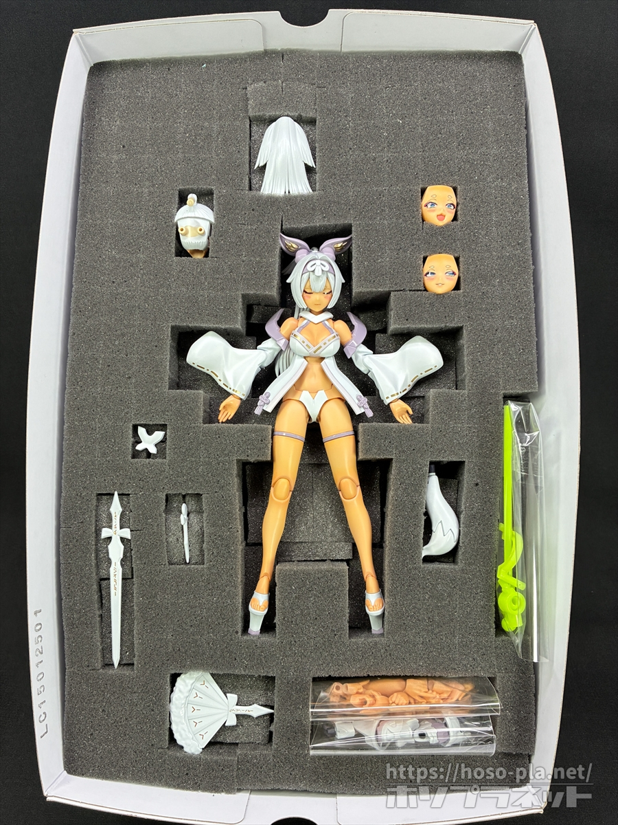 ほそプラネット | メガミデバイス 朱羅 玉藻ノ前 宴 白面金毛カラー