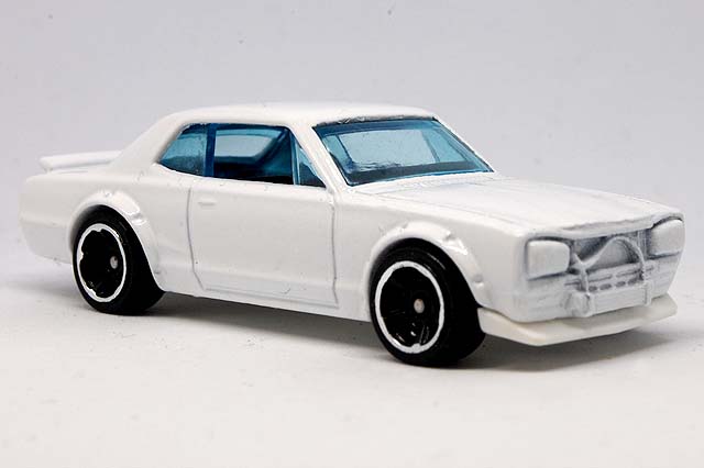 ぬり絵イベントで貰ったハコスカ、SKYLINE H/T 2000 GT-Xのレビュー