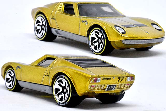 71 LAMBORGHINI MIURA LP400 SVのレビュー！これがHot Wheels idじゃあ