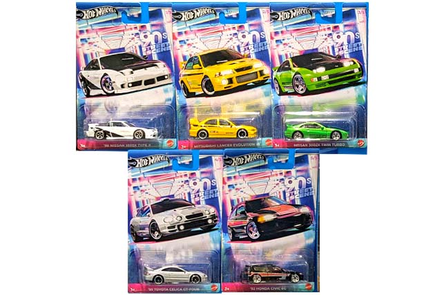 90s STREET SCENEのラインナップまとめ【2024 Theme Automotive GDG44