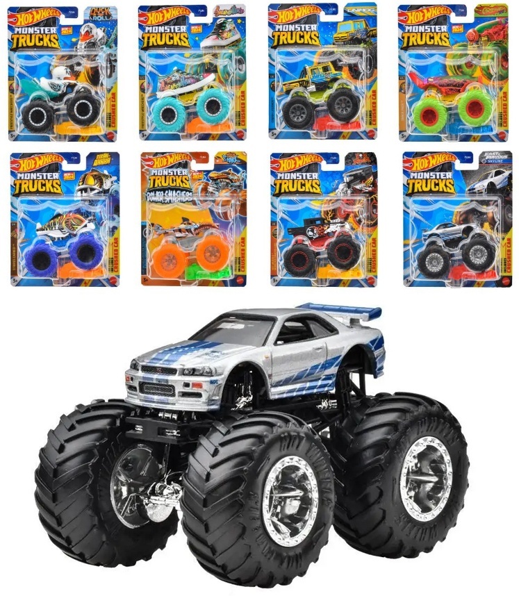 Monster Trucks 2024 Mix K 全8種セット スニーカーヘッド BNR34