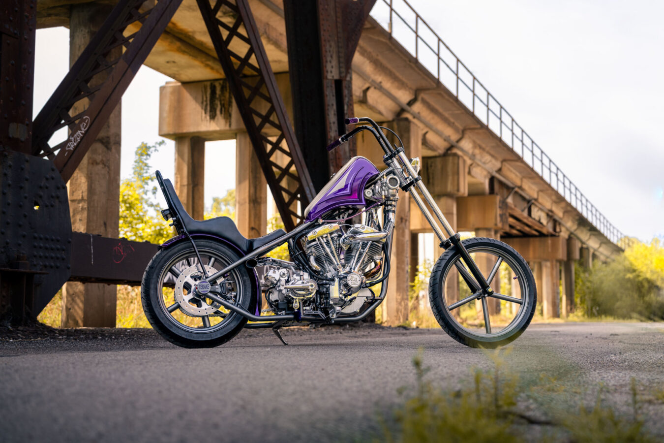 Nightfall Custom's 1981 Harley-Davidson Shovelhead Chopper | Hot