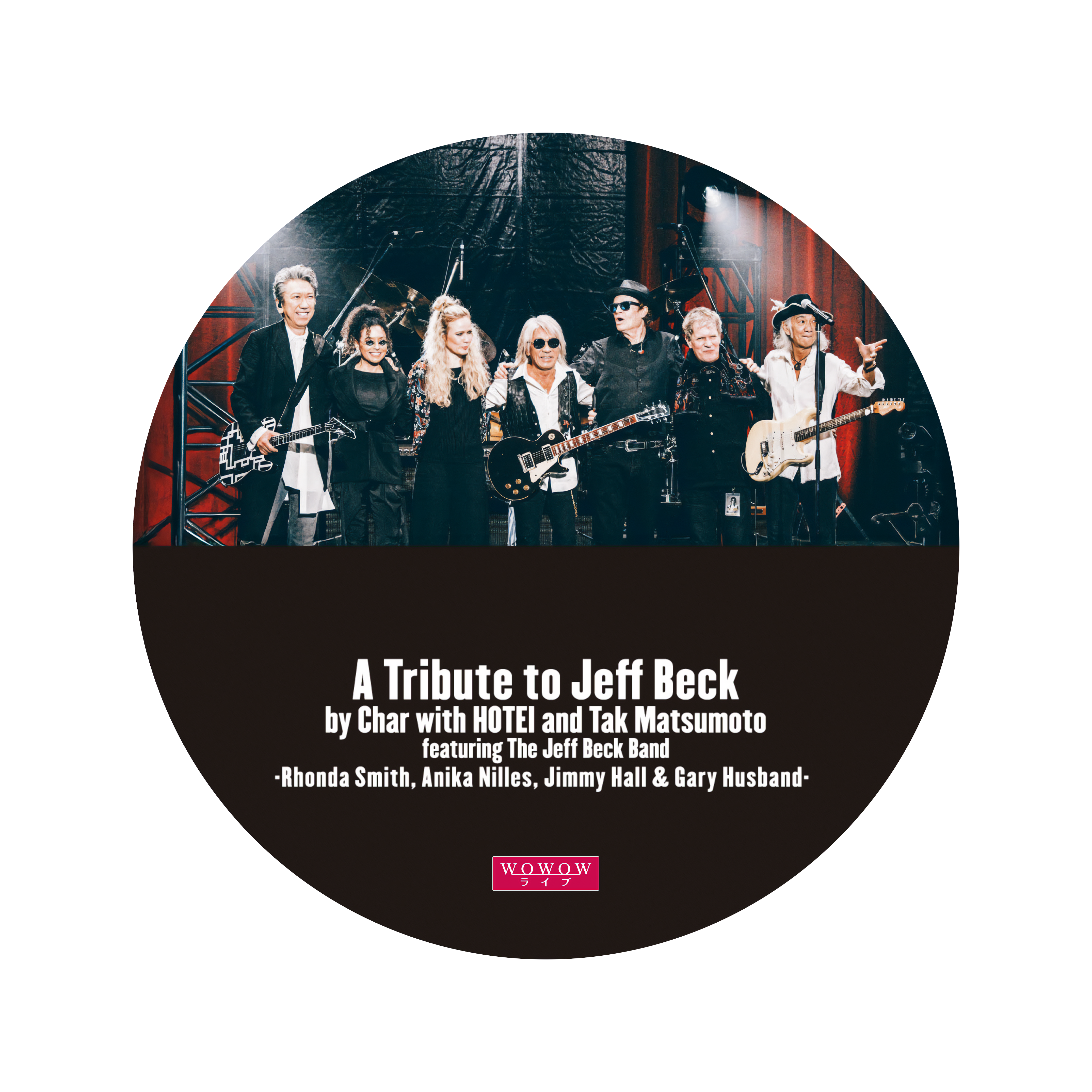 WOWOW A Tribute to Jeff Beck by Char with HOTEI and Tak Matsumoto