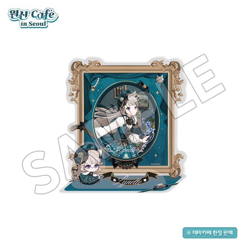 原神カフェ in ソウル」がフォンテーヌ＆リネットテーマにリニューアル