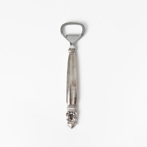 E 】純銀/約70g ボトルオープナー【Acorn】 GEORGE JENSEN】純銀/約70g