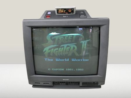 スーパーファミコン内蔵ブラウン管テレビ 21G-SF1 シャープ SHARP