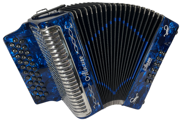 Alacran NAL-3412-DLX Deluxe Button Accordion – House of Musical
