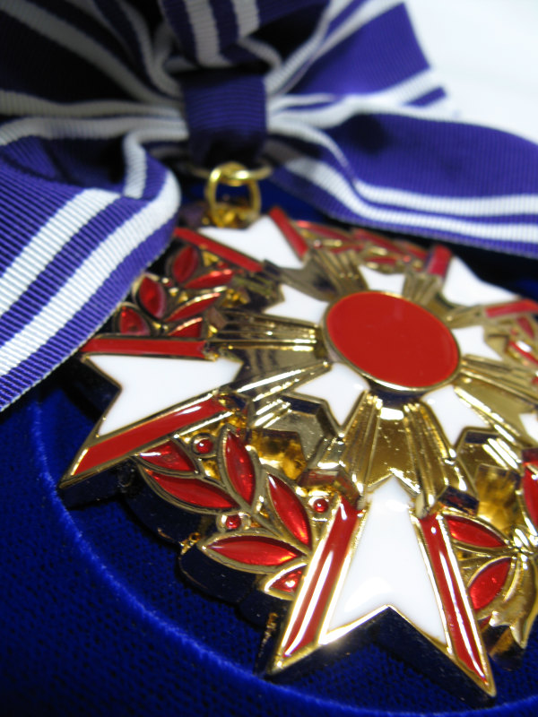 勲章メダル No.1 （アンチモニー金属製/直径75mm）