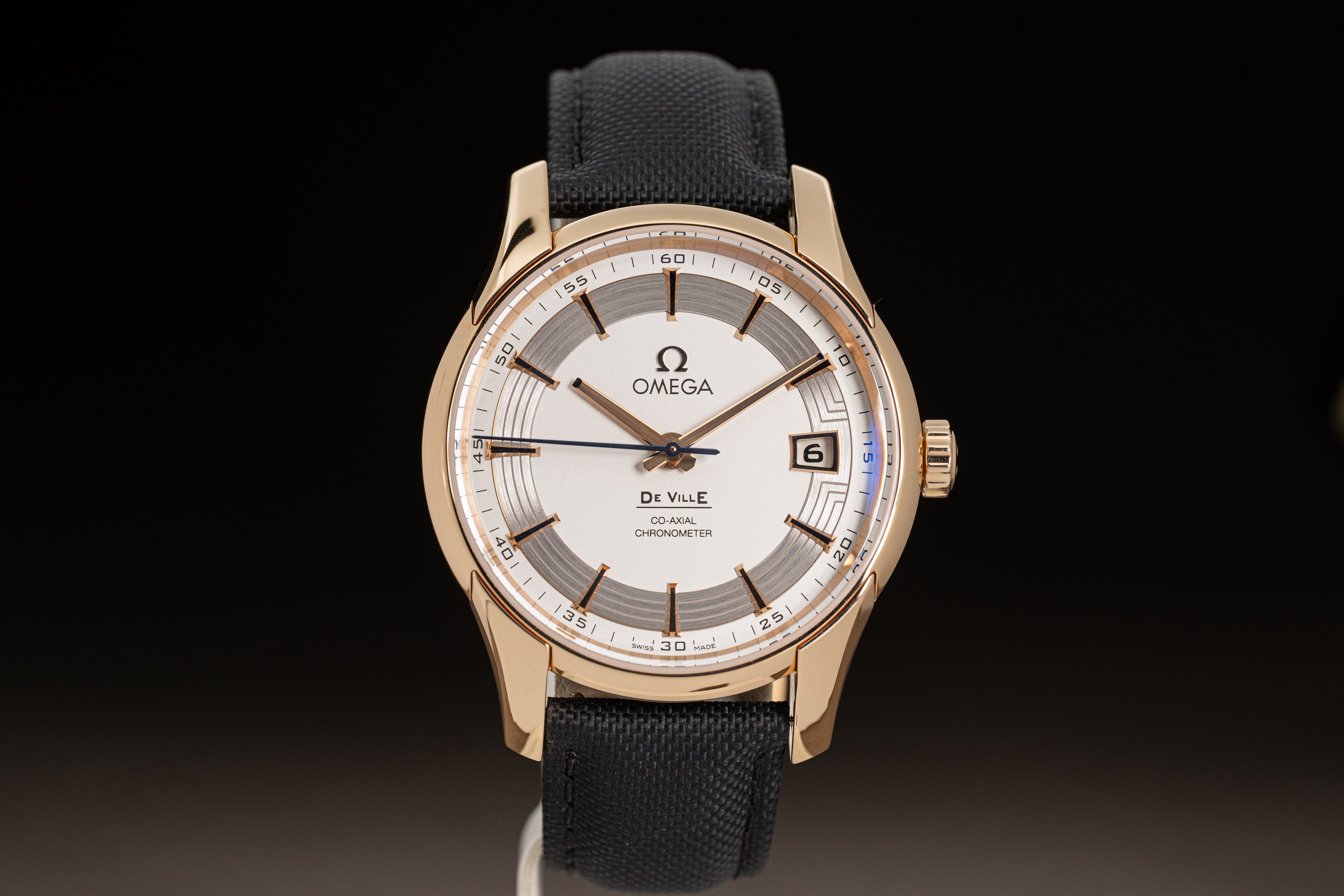 HQ Milton - Omega 18k Rose Gold Deville Co-Axial 8501 “Hour Vision