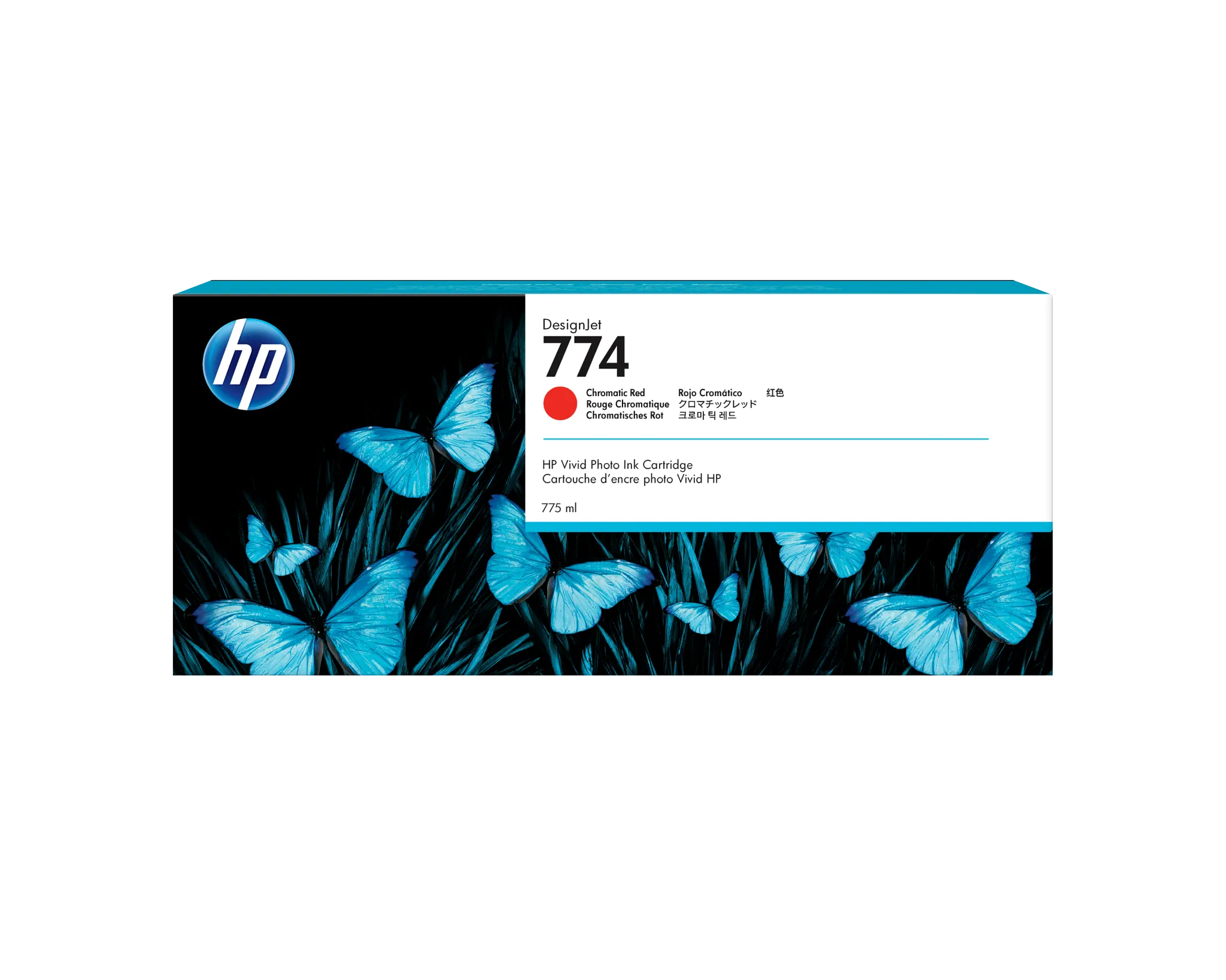 HP® 771 Matte Black/Chromatic Red DesignJet Printhead (CE017A)