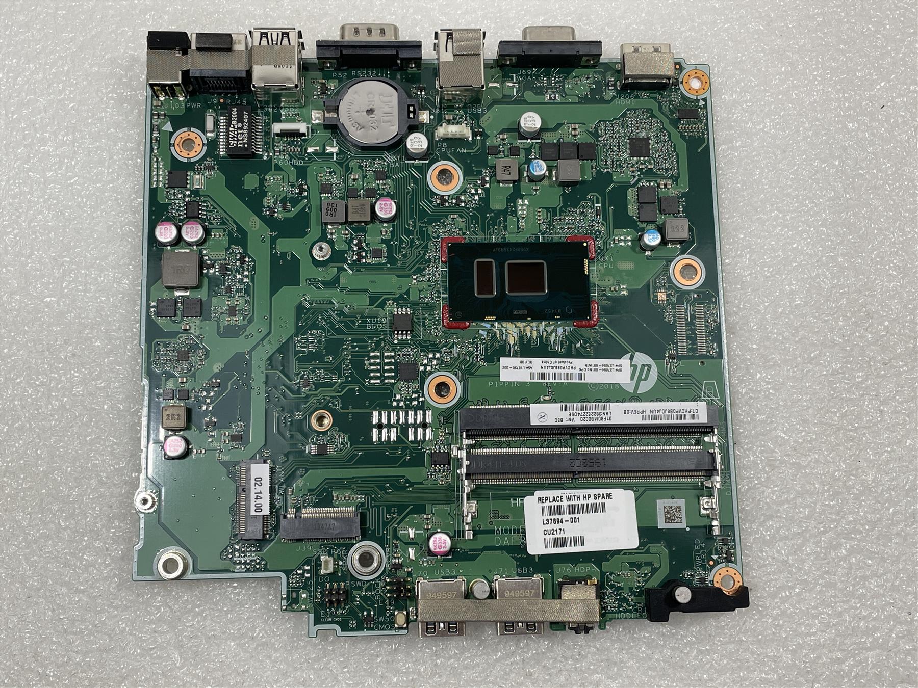 For HP 260 G3 Desktop Mini L37694-001 Motherboard Intel Core i3-7130U