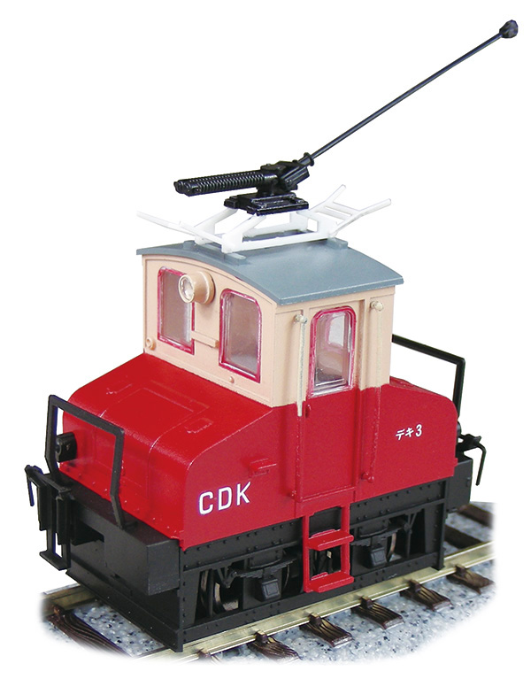 津川洋行 18011 銚子電気鉄道デキ3 電気機関車 90周年トロリーポール