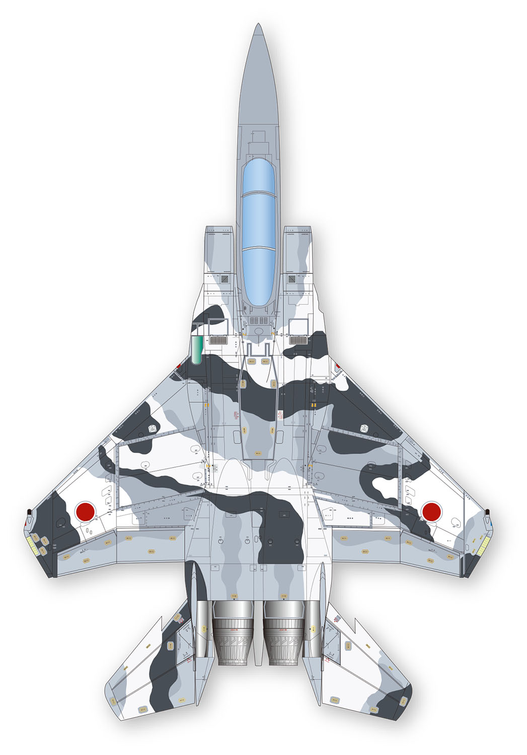 1/72 航空自衛隊 F-15Jイーグル アグレッサー 飛行教導隊 906号機