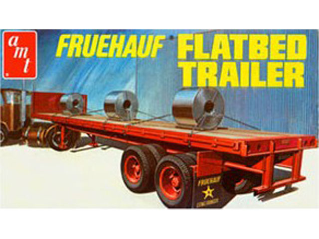 1/25 フルハーフ フラットベッド トレーラ | 鉄道模型・プラモデル