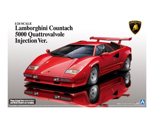 1/24 ランボルギーニ カウンタック 5000QV '88 | 鉄道模型・プラモデル
