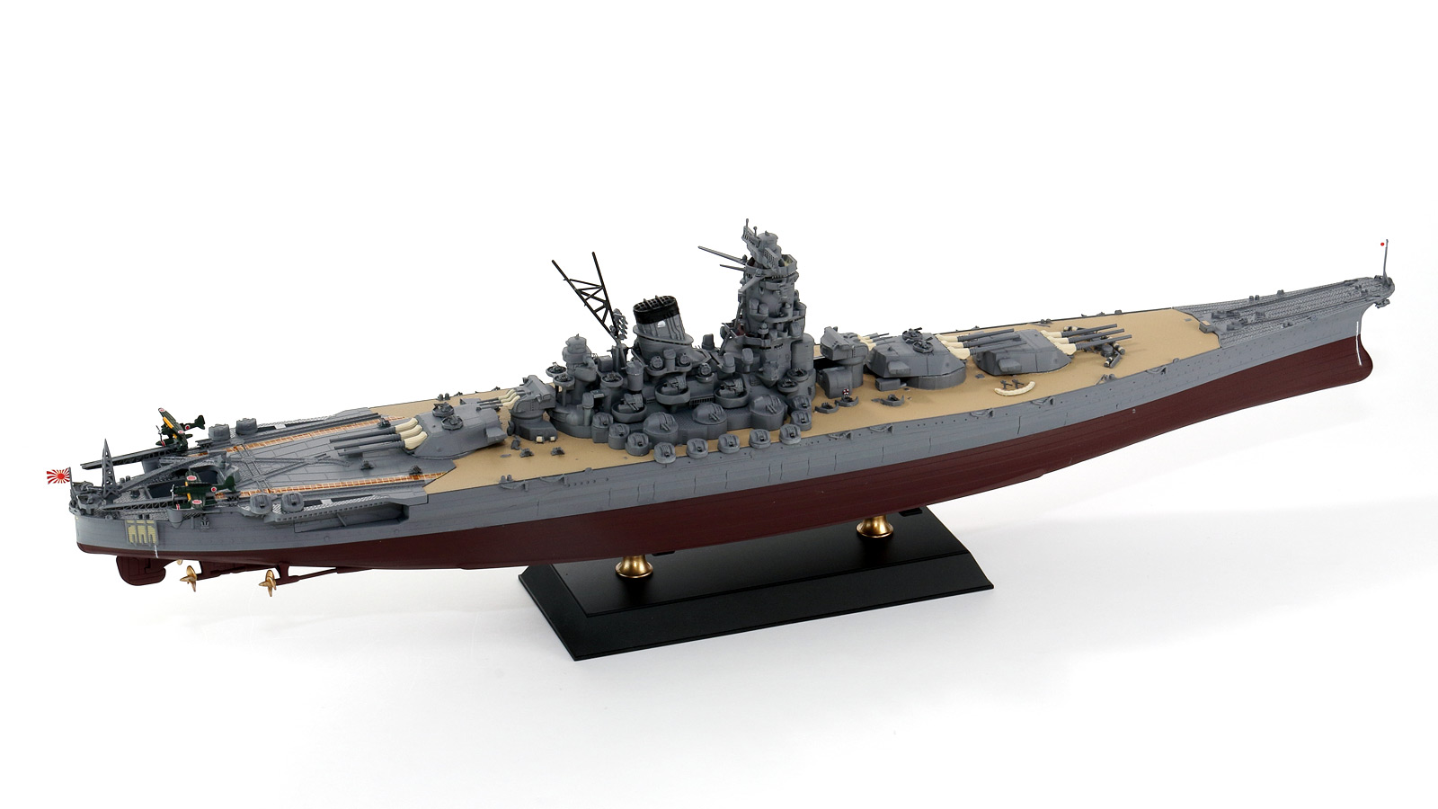 1/700 日本海軍 戦艦 大和 最終時 旗・艦名プレートエッチングパーツ