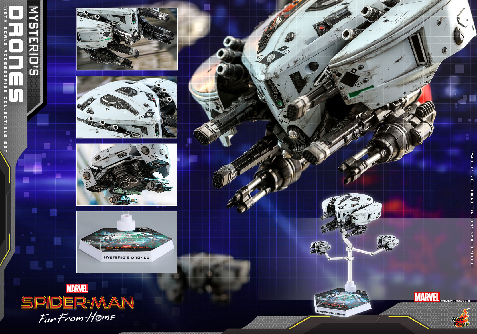 1/6 ミステリオ・ドローンセット | 鉄道模型・プラモデル・ラジコン