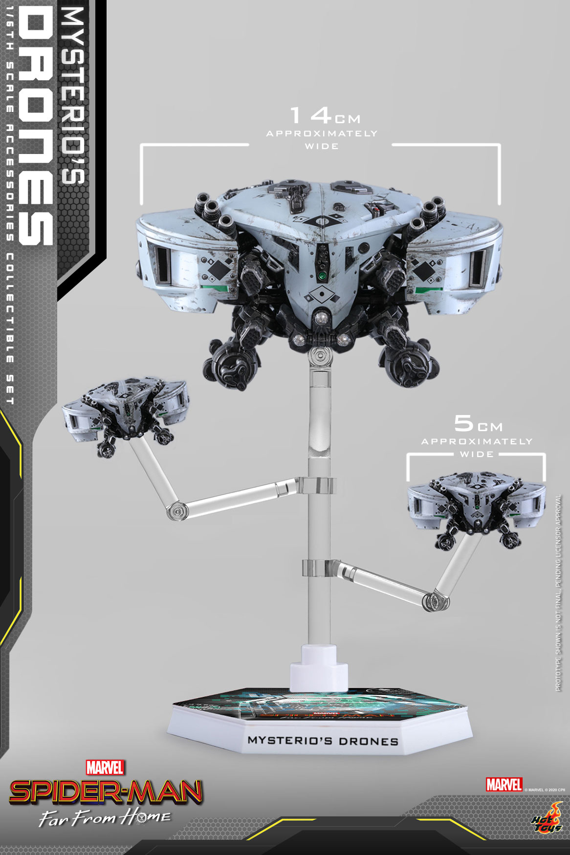 1/6 ミステリオ・ドローンセット | 鉄道模型・プラモデル・ラジコン