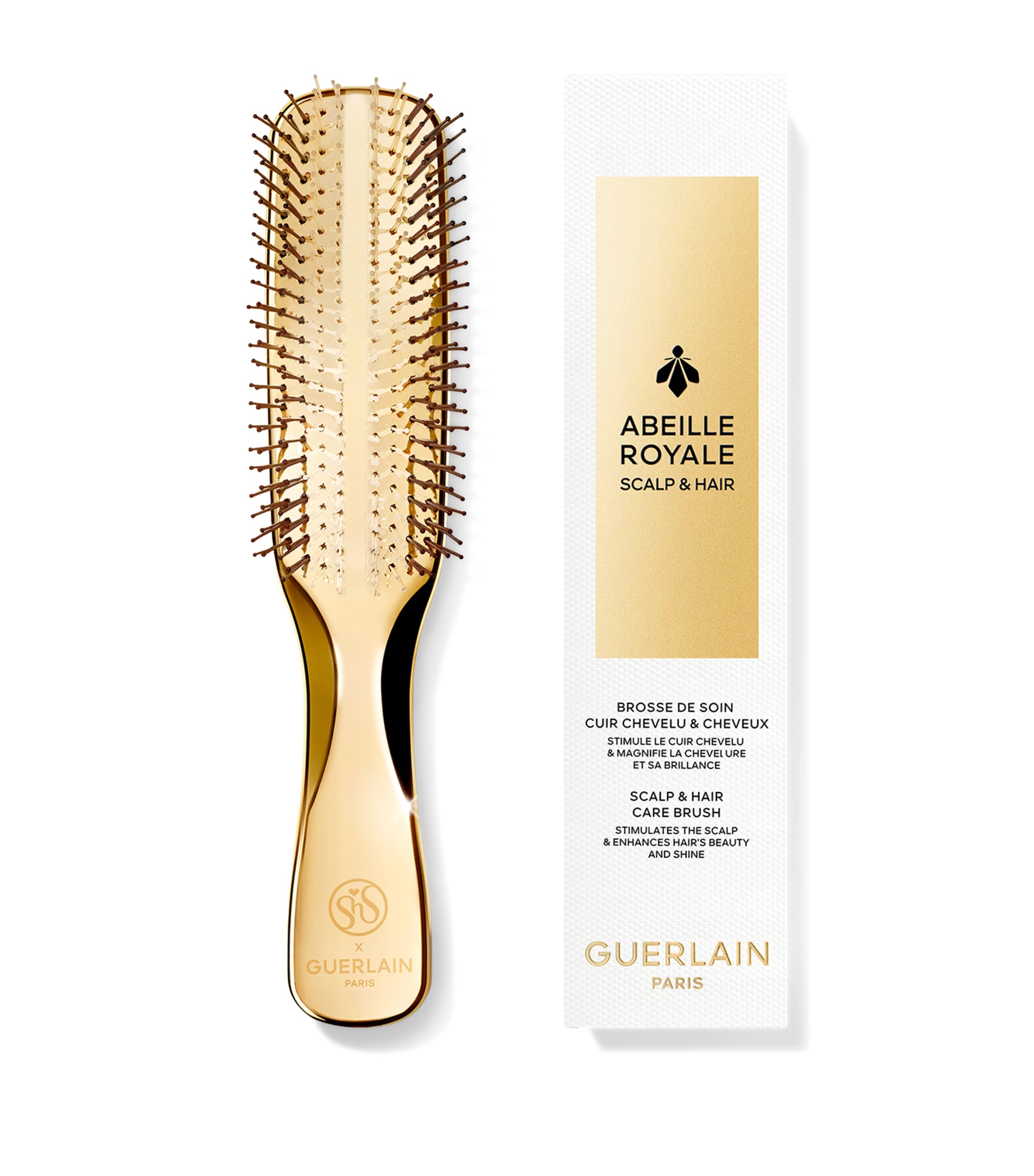 Guerlain x S.Heart.S Abeille Royale Scalp & Hair Care Brush