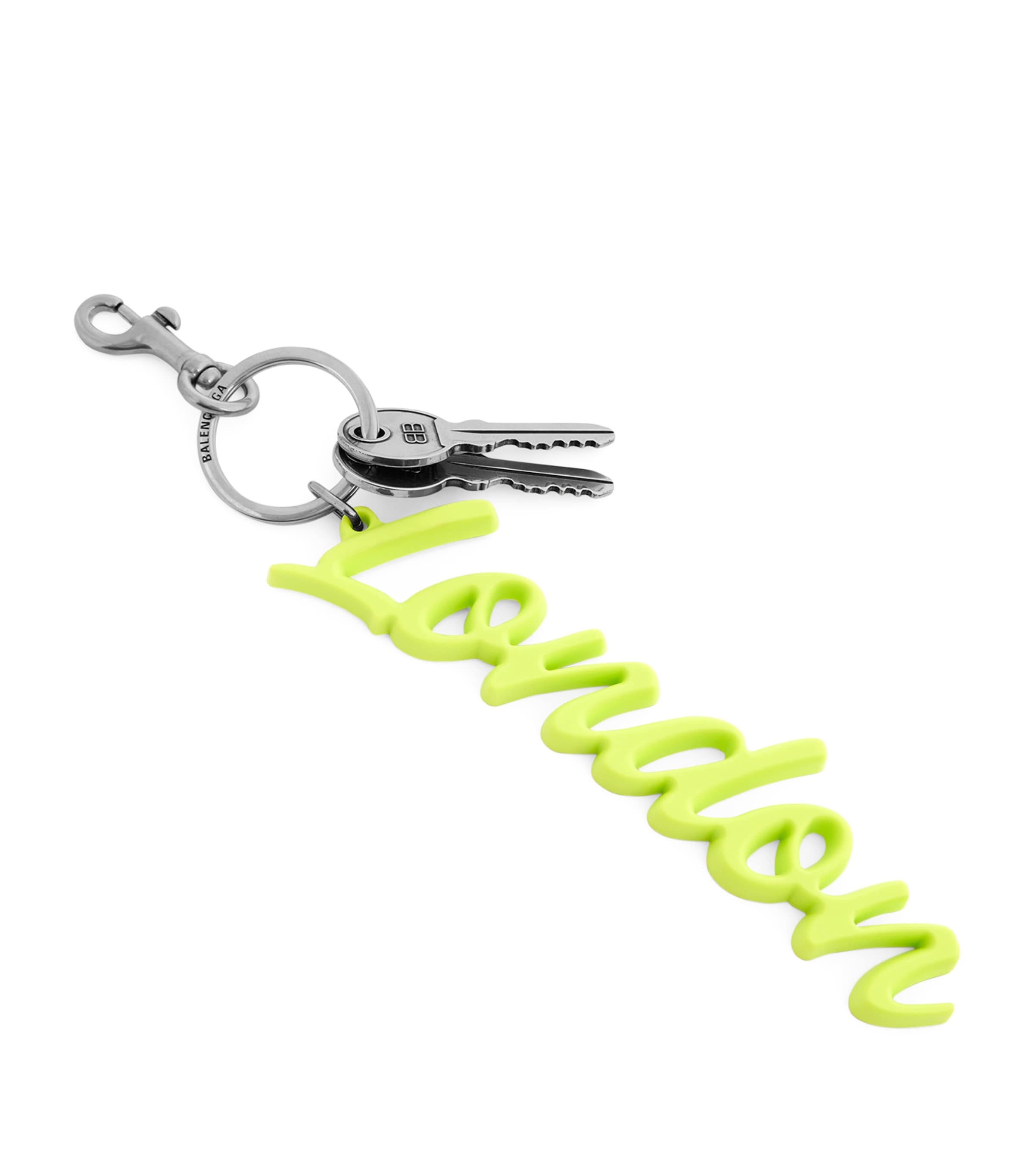 Balenciaga Yellow London Keyring | Harrods US