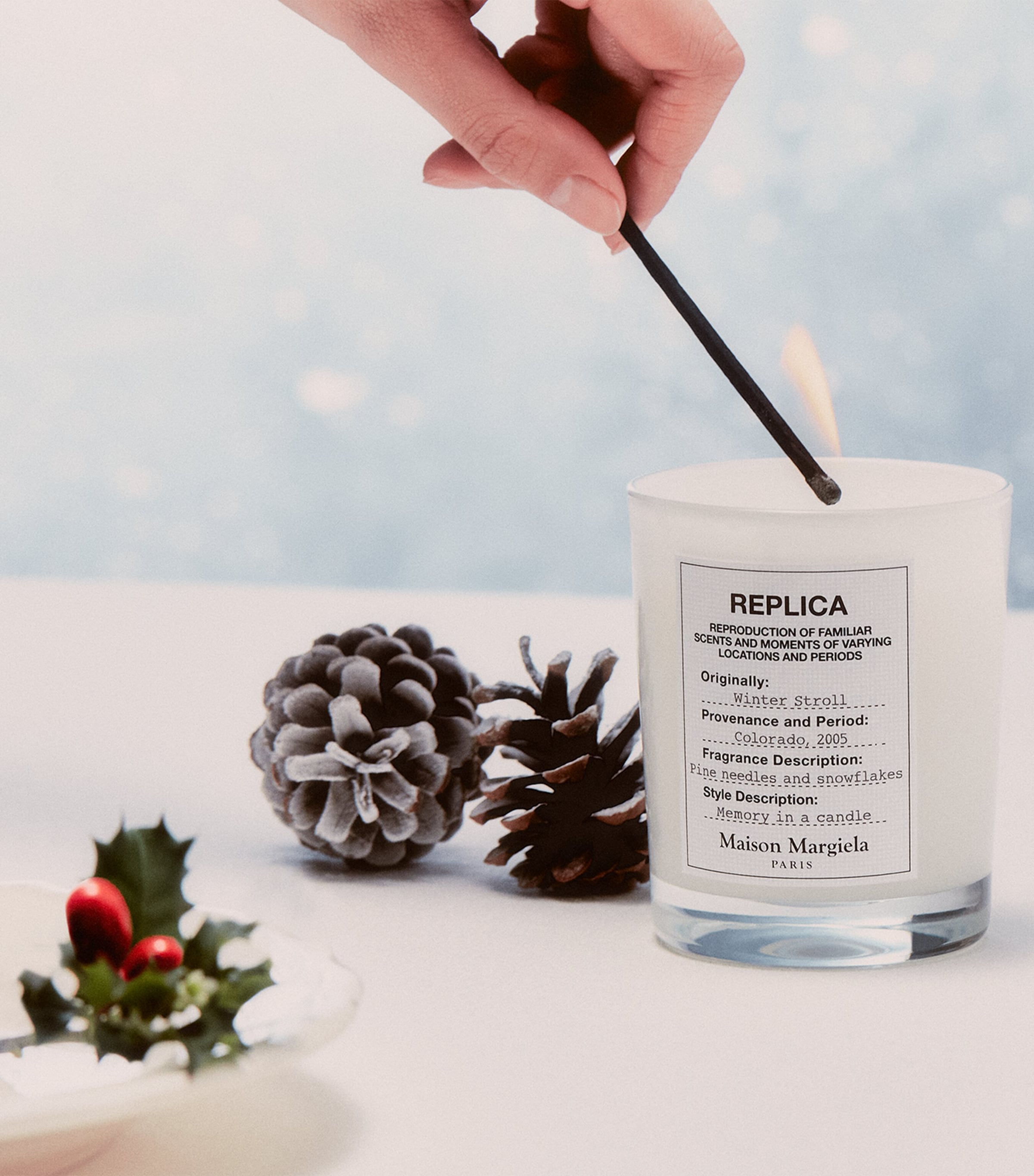 Maison Margiela Replica Winter Stroll Candle (165g) | Harrods US