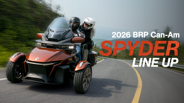 ニューモデル】2026 BRP Can-Am SPYDER│HOT WATER Webマガジン