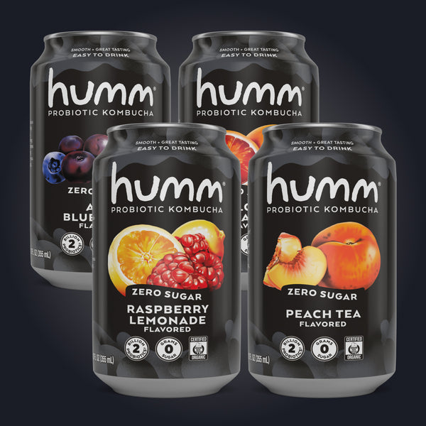 Zero Sugar Kombucha Variety Pack | Humm Kombucha