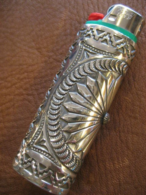 Navajoライターケース - HUMMING BIRD