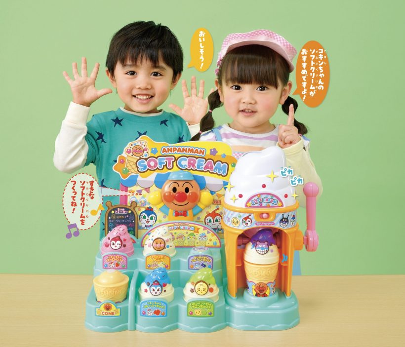 アンパンマン TOHO ソフトクリームマン アイス屋さん おもちゃ 車