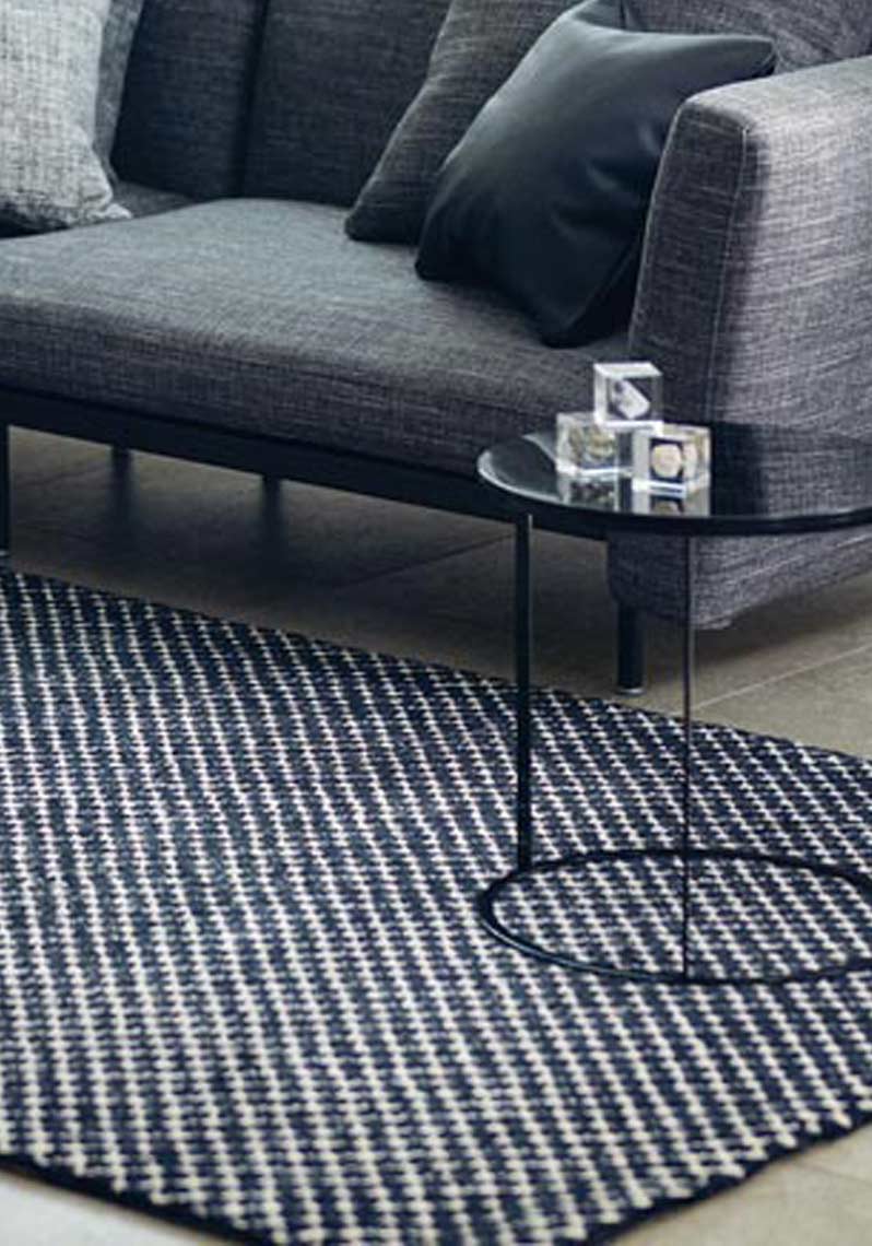 展示品□フクラ□マルチシャギーラグ□カーペット□パープル