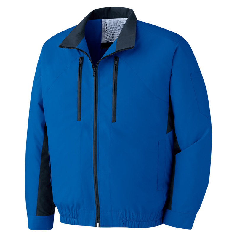 BLOUSON 長袖ブルゾン単体 WE63上 ロイヤルブルー - ミドリ安全の熱中対策
