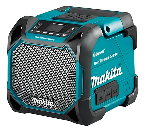 Alto-falante Bluetooth sem fio Makita 12v/18v Dmr203 Makita
