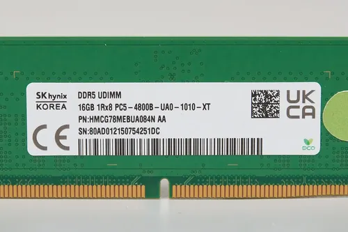 Memória RAM DDR5 16GB 4800MHz SK Hynix UDIMM Desktop CL42 | Frete