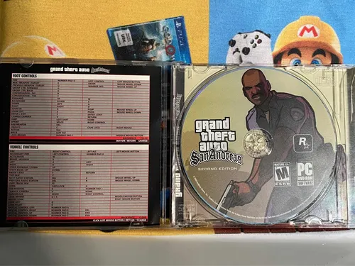 Gta San Andreas (second Edition) Pc Original Edição Rara