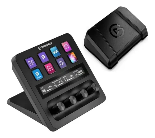 Conjunto Elgato Stream Deck+ Console, + Pedal Stream Deck