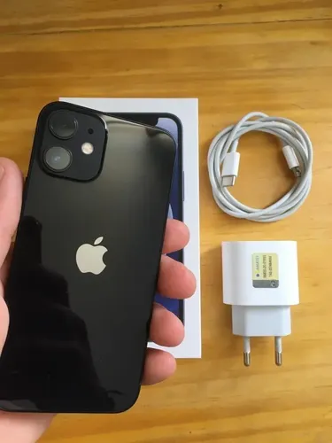 iPhone 12 Mini Apple 128gb Preto 5,4 - Câm. Dupla 12mp - Desconto