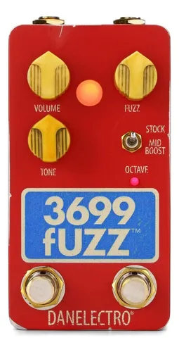 Danelectro 3699 Fuzz Pedal, Dtf1 | Frete grátis