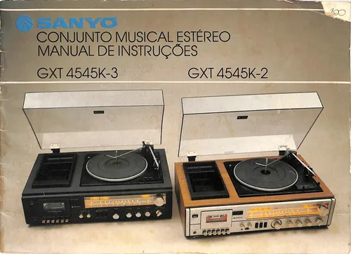 Sanyo Gtx 4545k3 / Gxt 4545k2 - Manual De Intruções | MercadoLivre