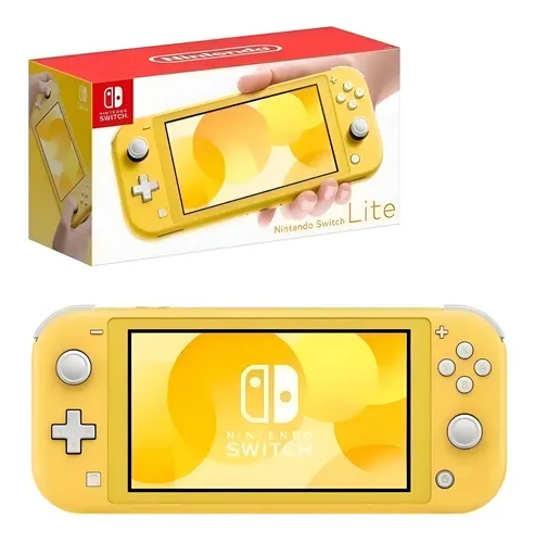 Console Nintendo Switch Lite 32gb Amarelo Amarelo | MercadoLivre