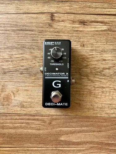 Pedal Isp Technologies Deci-mate G Micro Noise Reduction Preto