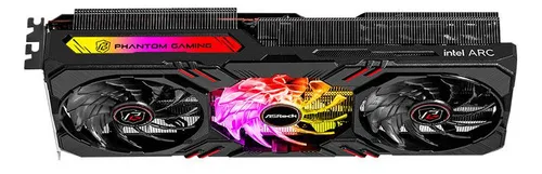 Placa De Video Asrock Intel Arc A770 Phantom Gaming Oc 16gb