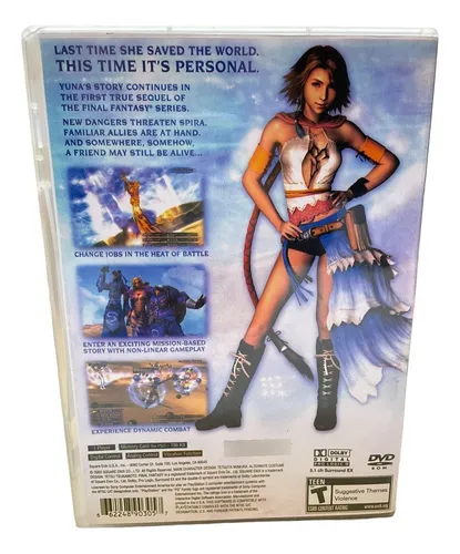 Final Fantasy X-2 Play 2 Com Capa E Pôster Ps2 | MercadoLivre