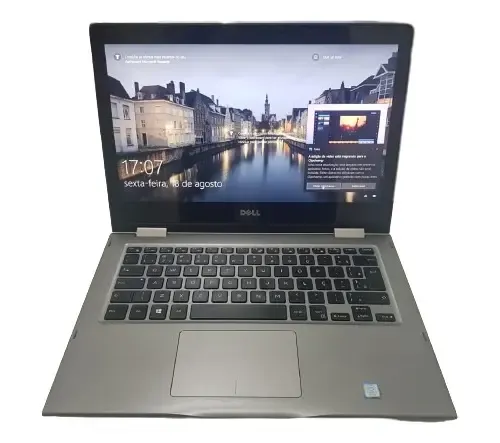 Notebook Dell Inspiron 13 P69g I7-7500u 4gb Ssd 240gb W10p Cinza