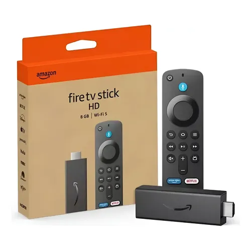 Amazon Fire TV Cube Fire Tv Cube 3ª geração Full HD 16GB preto com