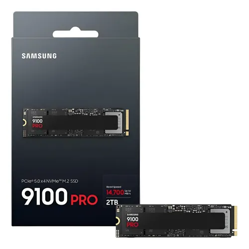 SSD Samsung 990 PRO 2TB PCIe 4.0 X4 NVMe M.2 2280 Até 7450mb/S MZ