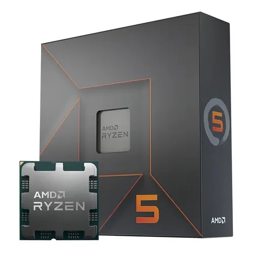 Processador Ryzen 5 7500F 6/12 3.7-5.0Ghz Max L3=32M TDP 65W
