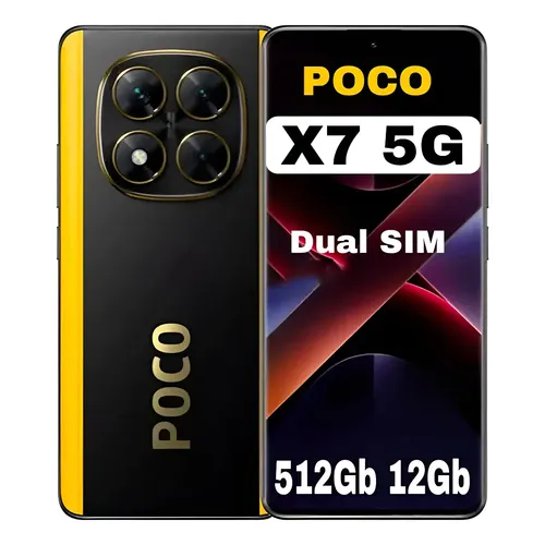 Celular Xiaomi Poco X7 Pro 5g Dual Sim 512gb Amarelo 12ram 50mpx